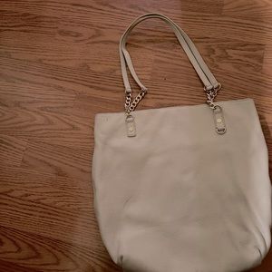 Michael Kors beige handbag